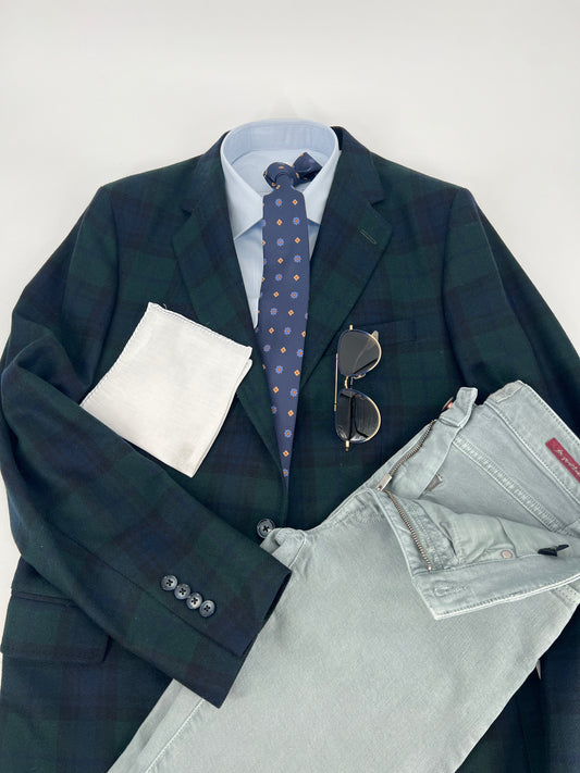 Blackwatch Cashmere Sport Coat