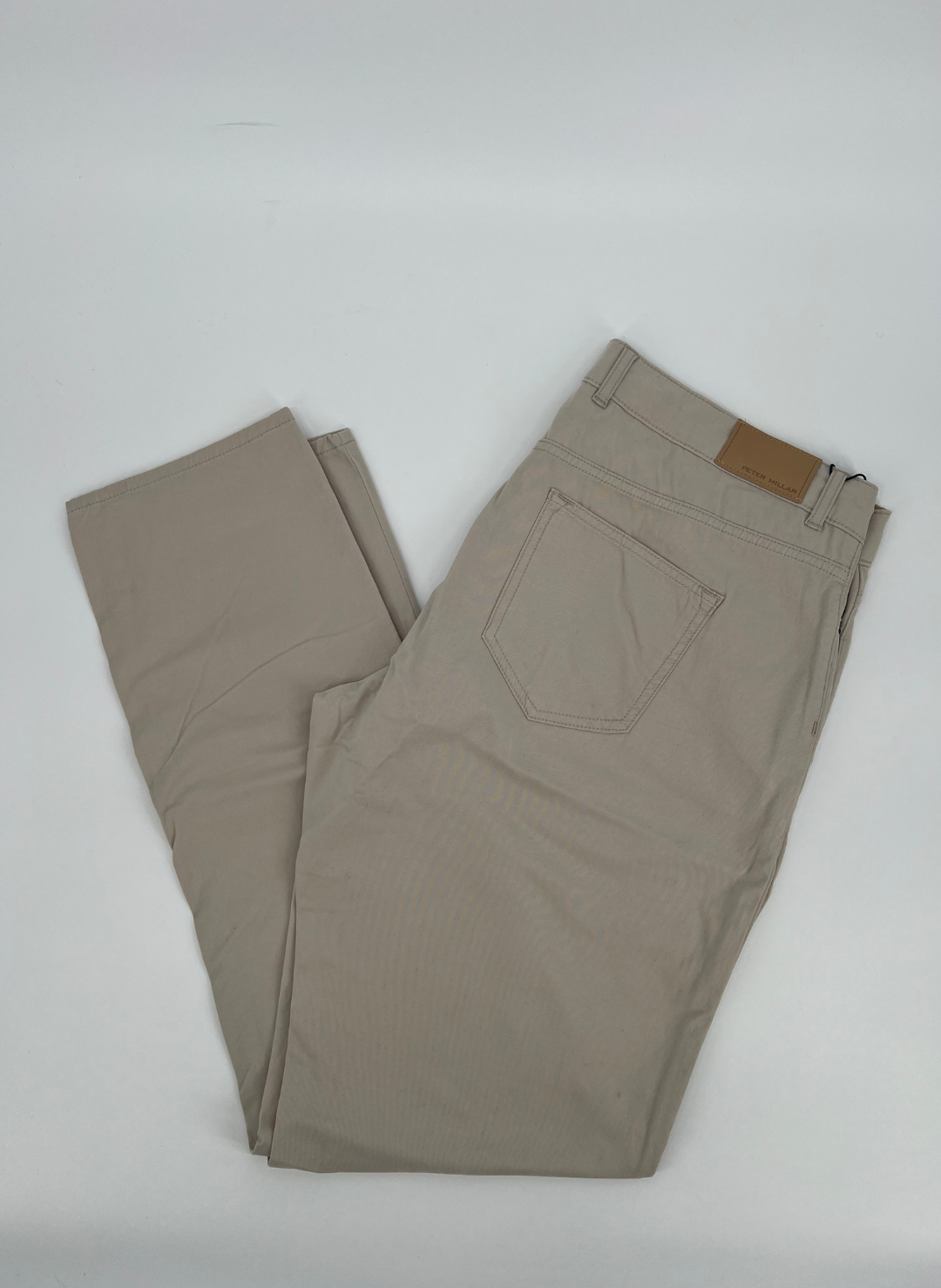 40 Peter Millar Delvin 5-Pocket Pant in Stone