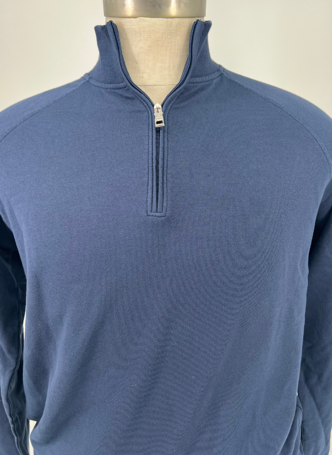 S Peter Millar Lava Wash Q-Zip in Navy
