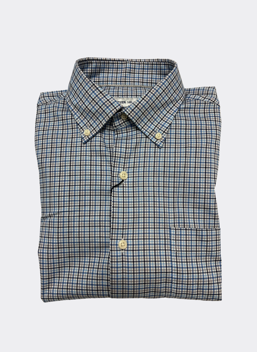 S Peter Millar Alert Crown Lite Sport Shirt in Galaxy