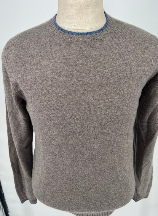 S Stenströms Crewneck Cashmere Sweater in Light Brown