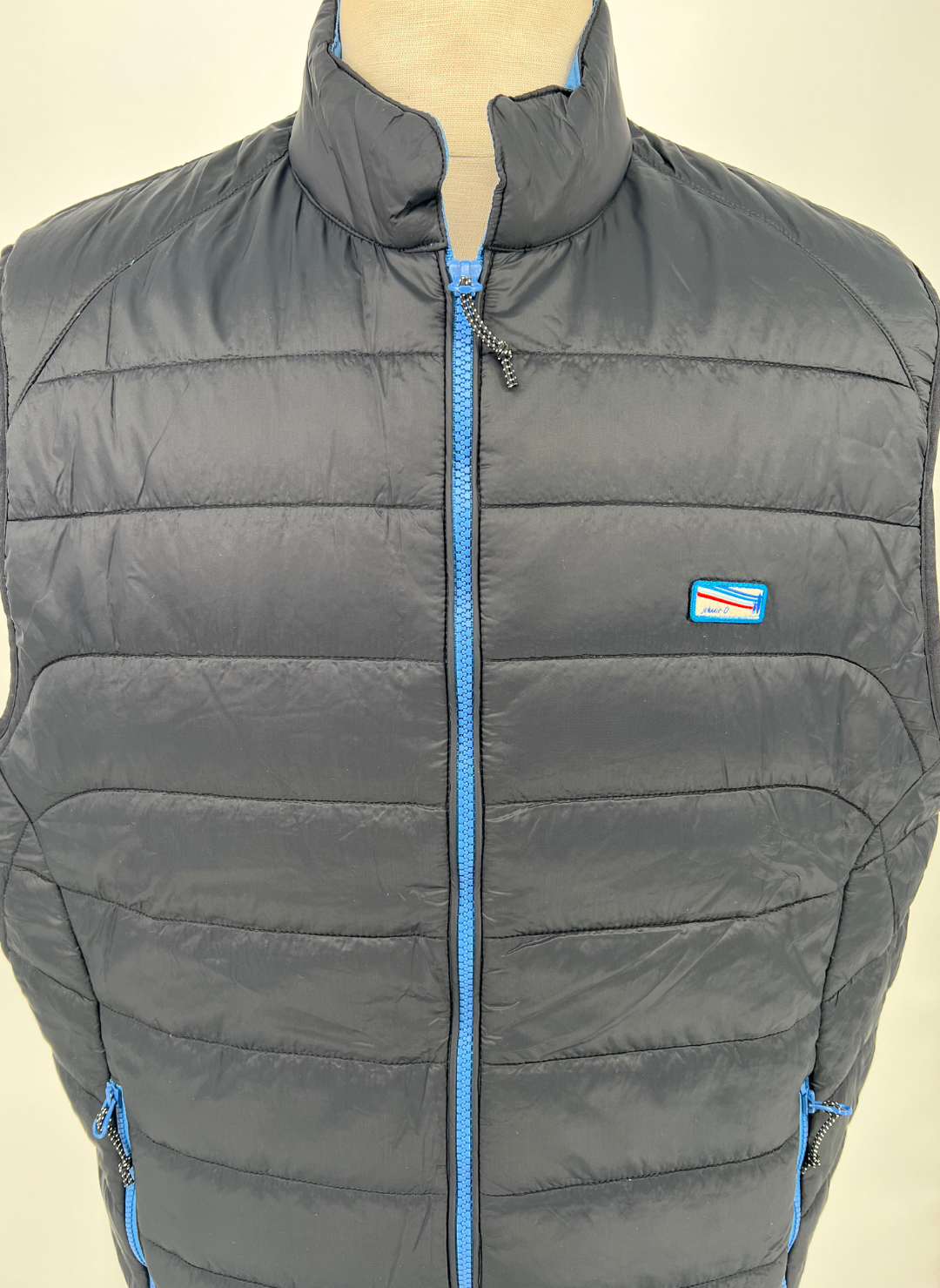 XL Johnnie-O Down Vest in Black