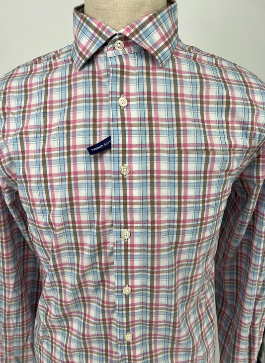 M Johnnie-O Joshua Sport Shirt in Malibu