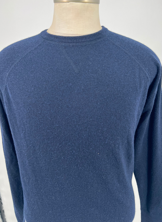 M Oliver Ridley Navy Crewneck