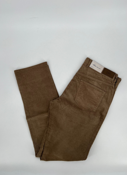 34 Peter Millar Corduroy Pant in Khaki