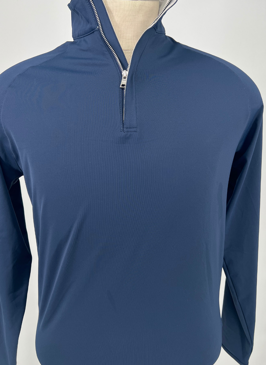 S Peter Millar Stealth Pullover in Navy