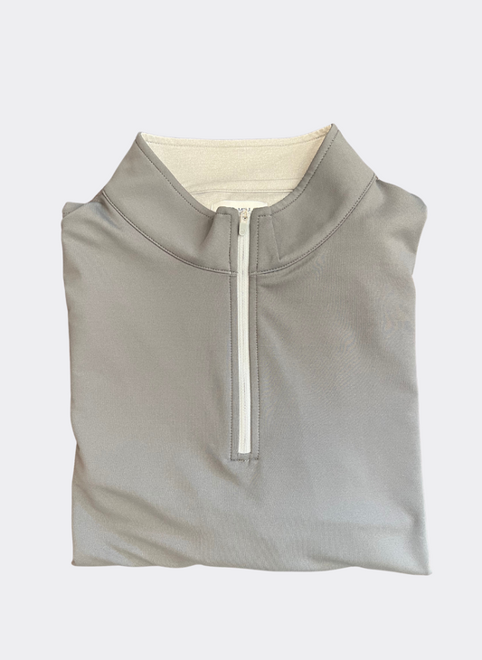 XXL Peter Millar Perth Q-Zip in Iron