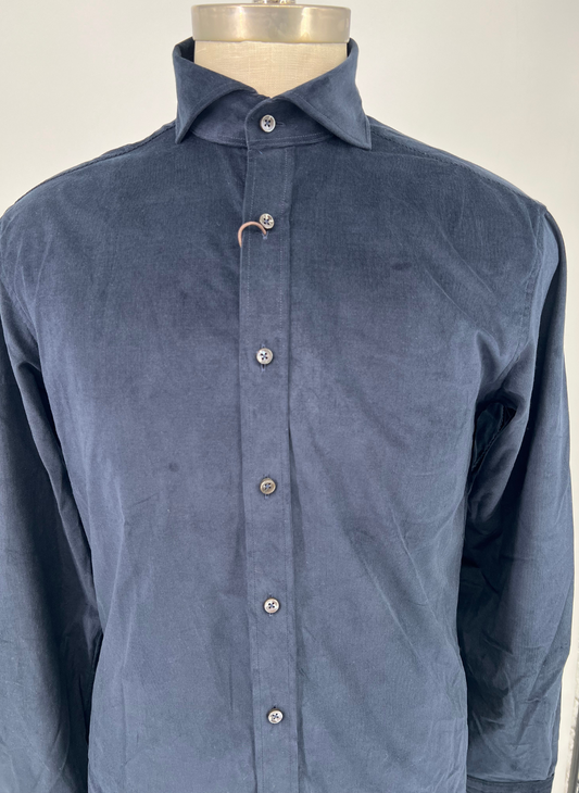 M Stenströms Corduroy Shirt in Navy