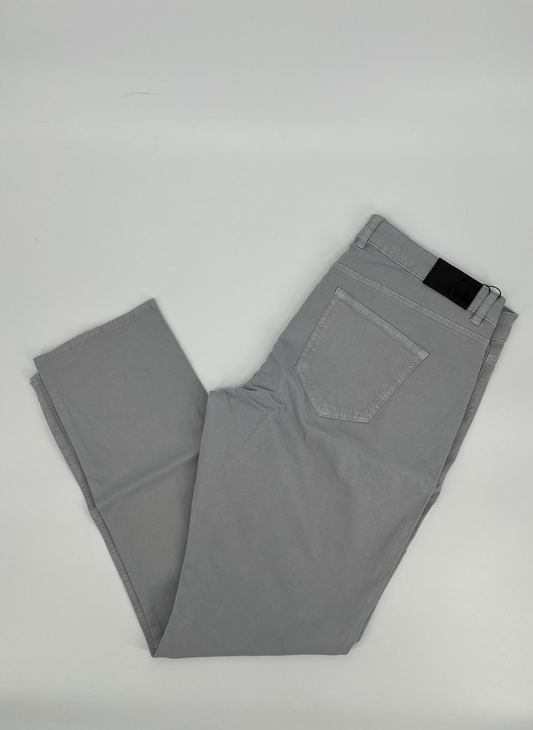 40 Peter Millar Wayfare 5-Pocket Pant in Platinum